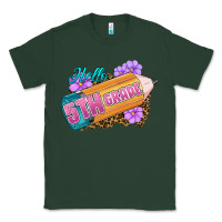 Sports Green hello 5th grade Classic Tee - RanaPortraitStore