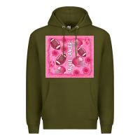 Army Green tackle cancer Premium Hoodie - AdoDesignShop