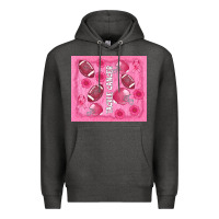 Charcoal Heather tackle cancer Premium Hoodie - AdoDesignShop