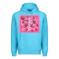 Ocean Blue tackle cancer Premium Hoodie - AdoDesignShop