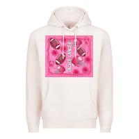 Pale Pink tackle cancer Premium Hoodie - AdoDesignShop