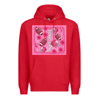 Red tackle cancer Premium Hoodie - AdoDesignShop
