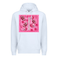 White tackle cancer Premium Hoodie - AdoDesignShop