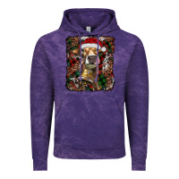Cloud Purple christmas heifer with leoard and cowhide Vintage Hoodie - RanaPortraitStore