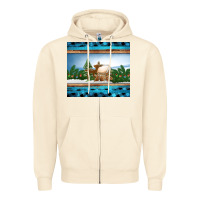 Sandshell christmas cookie jar Zipper Hoodie - Jasminsmagicworld