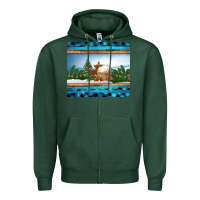 Sports Green christmas cookie jar Zipper Hoodie - Jasminsmagicworld