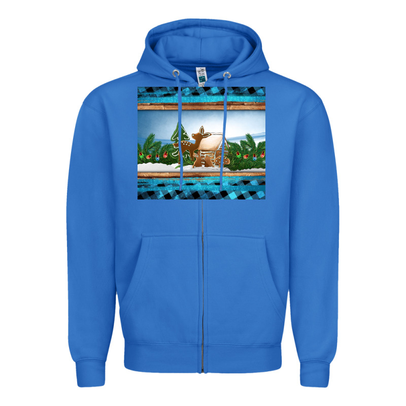 Christmas Cookie Jar Zipper Hoodie by Jasminsmagicworld | Teevron