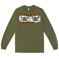 Army Green oh deer christmas Long Sleeve Tee - Artiststas