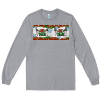 Heather Grey oh deer christmas Long Sleeve Tee - Artiststas