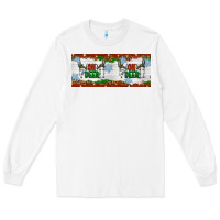 White oh deer christmas Long Sleeve Tee - Artiststas