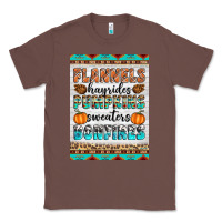 Chestnut Flannels Hayrides Pumpkins Sweaters Bonfires Classic Tee - Artiststas