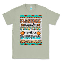 Matcha Flannels Hayrides Pumpkins Sweaters Bonfires Classic Tee - Artiststas