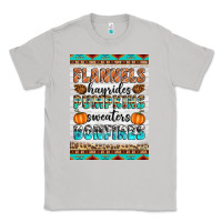 Moon Dust Flannels Hayrides Pumpkins Sweaters Bonfires Classic Tee - Artiststas
