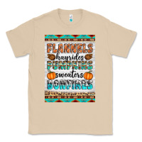 Mushroom Flannels Hayrides Pumpkins Sweaters Bonfires Classic Tee - Artiststas