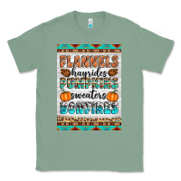 Sage Flannels Hayrides Pumpkins Sweaters Bonfires Classic Tee - Artiststas