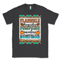 Smoke Flannels Hayrides Pumpkins Sweaters Bonfires Classic Tee - Artiststas