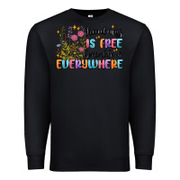 Black kindness is free sprinkle it everywhere Premium Sweatshirt - MaliasSmallBusiness