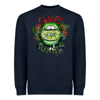 Navy sweet summer time Heavyweight Sweatshirt - SublimationCraftShop