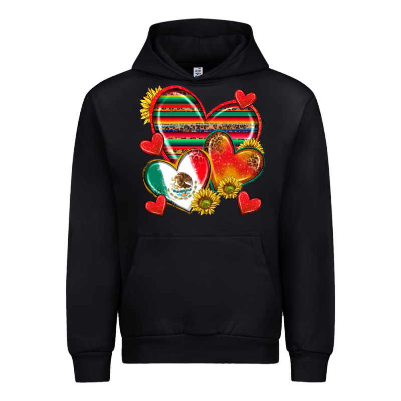 Mexican Hearts Urban Hoodie by texasbilliewilder | Teevron