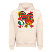 Sandshell Mexican Hearts Urban Hoodie - texasbilliewilder