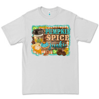 Dove Grey pumpkin spice junkie Premium Tee - BarkalooDesign