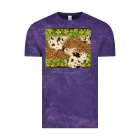 Cloud Purple St. Patrick's Day shamrock tumbler Vintage Tee - Neo Western