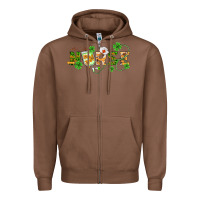 Chestnut st patricks day nurse Zipper Hoodie - BarkalooDesign