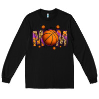 Black basketball mom Long Sleeve Tee - Jasminsmagicworld