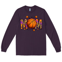 Plum basketball mom Long Sleeve Tee - Jasminsmagicworld