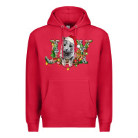 Cardinal Russian Blue Cat Joy Premium Hoodie - LillyAllenDesigns