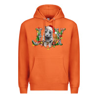Carrot Russian Blue Cat Joy Premium Hoodie - LillyAllenDesigns