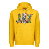 Lemon Russian Blue Cat Joy Premium Hoodie - LillyAllenDesigns