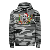 Slate Camo Russian Blue Cat Joy Premium Hoodie - LillyAllenDesigns