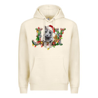 Tofu Russian Blue Cat Joy Premium Hoodie - LillyAllenDesigns