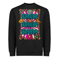 Black mama mama mama Heavyweight Sweatshirt - CowhideDigitalArt