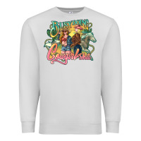Dove Grey busy doing cowgirl Premium Sweatshirt - NancyCooperArtShop