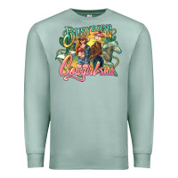 Seafoam busy doing cowgirl Premium Sweatshirt - NancyCooperArtShop