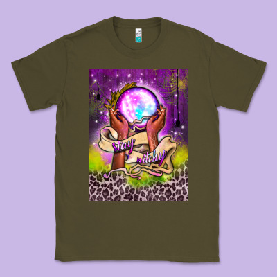 Stay Witchy Air Freshener Classic Tee Designed By Bundleandbundleshop