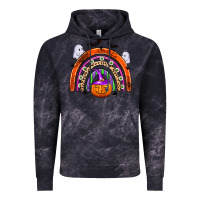 Cloud Black halloween rainbow Vintage Hoodie - Zillion Design Studio