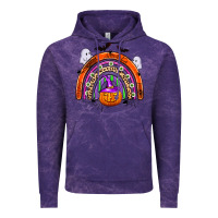 Cloud Purple halloween rainbow Vintage Hoodie - Zillion Design Studio