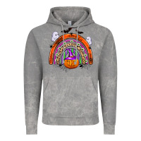 Cloud Rock halloween rainbow Vintage Hoodie - Zillion Design Studio