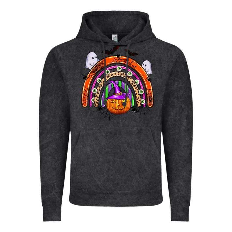 Halloween Rainbow Vintage Hoodie by Zillion Design Studio | Teevron