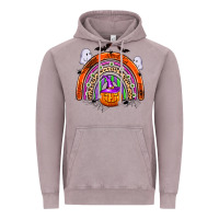 Vintage Zinc halloween rainbow Vintage Hoodie - Zillion Design Studio