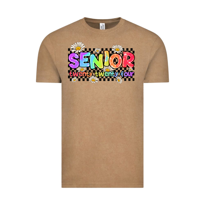 Senior Twenty Twenty Four Vintage Tee by AdoDesignShop | Teevron