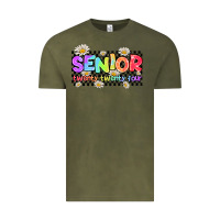 Vintage Olive senior twenty twenty four Vintage Tee - AdoDesignShop