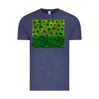 Vintage Denim St. patrick's Day shamrock leopard  tumbler Vintage Tee - Neo Western