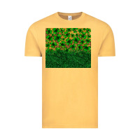 Vintage Mustard St. patrick's Day shamrock leopard  tumbler Vintage Tee - Neo Western
