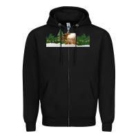Black Christmas cookie jar Zipper Hoodie - Jasminsmagicworld