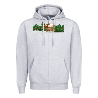 Heather Grey Christmas cookie jar Zipper Hoodie - Jasminsmagicworld