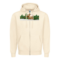 Sandshell Christmas cookie jar Zipper Hoodie - Jasminsmagicworld